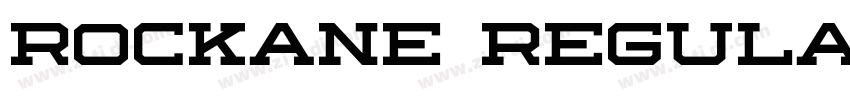 Rockane regular字体转换 Rockane regular字体转换